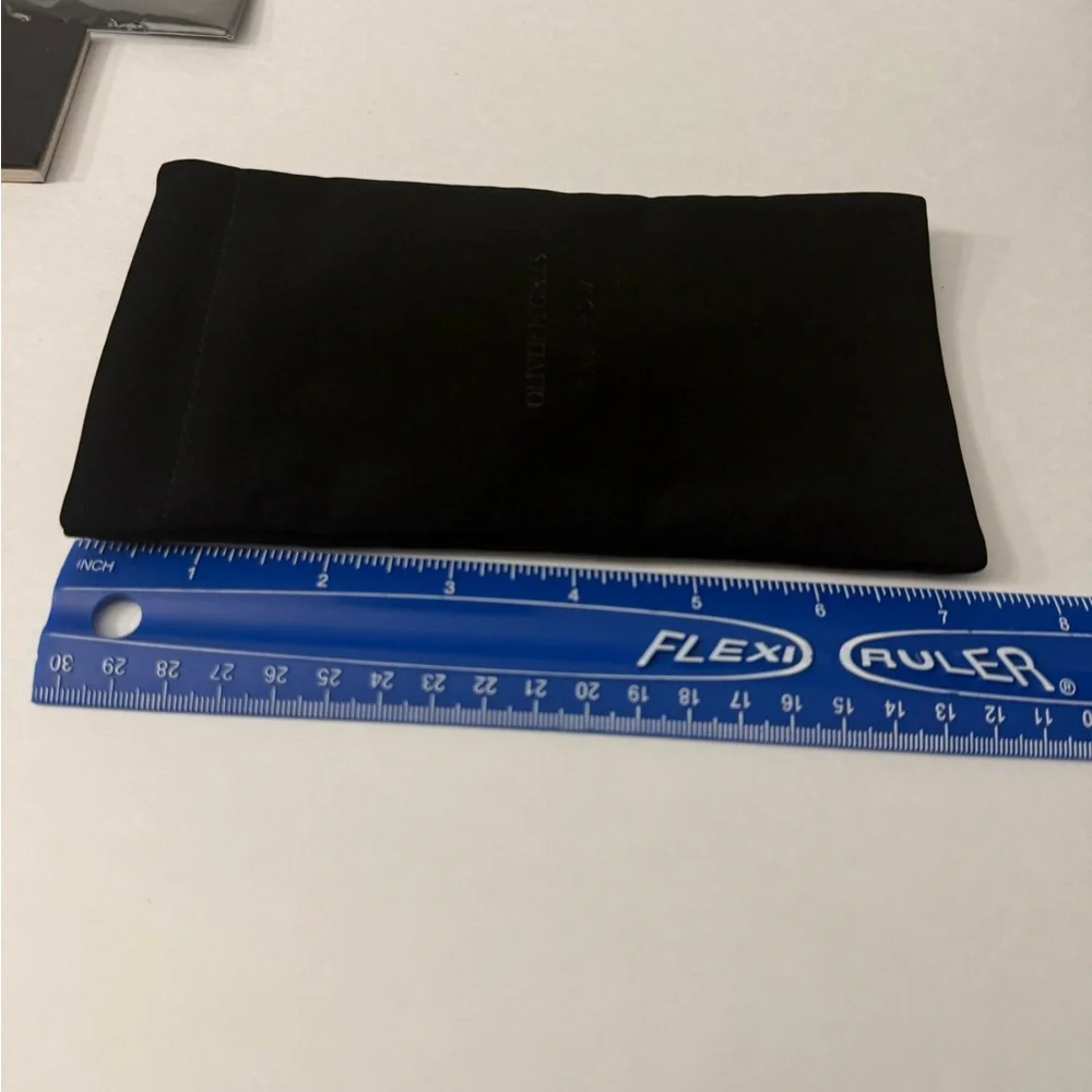 Oliver Peoples Black sunglasses case Eyewear Pouch Set
